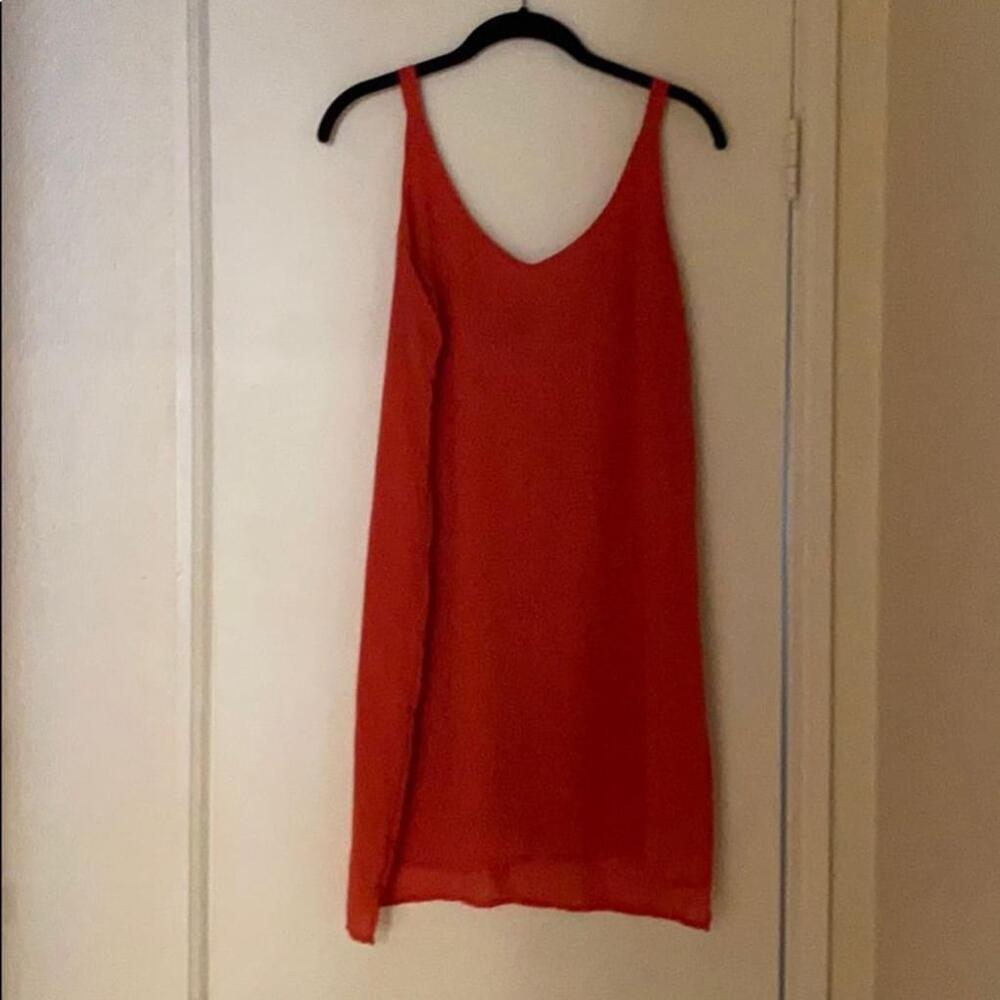 Orange dress